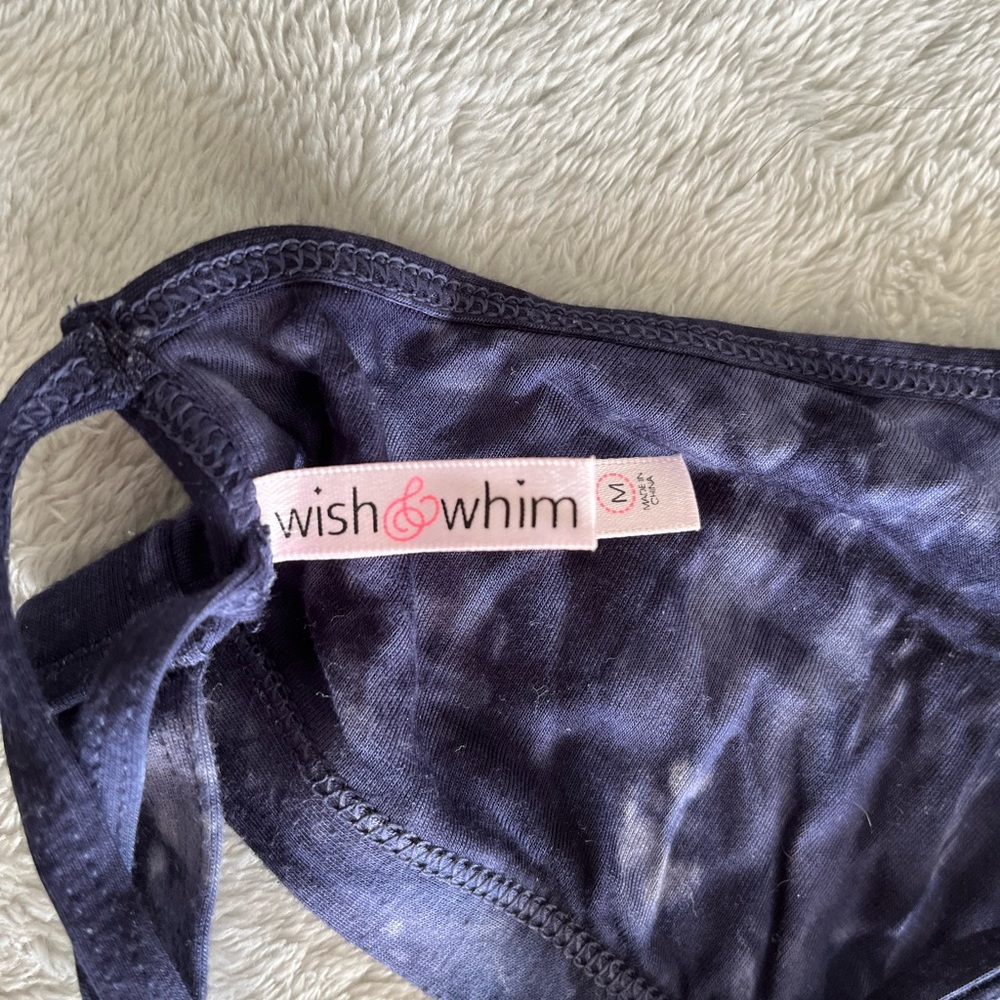 WISH & WHIM TIE DYE BRALETTE - Picture 3 of 4